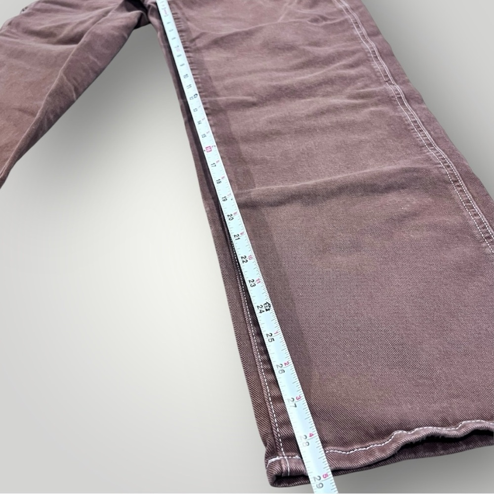 SO Brown Denim Pants Wide Leg - High Waist Carpenter - Picture 9 of 15